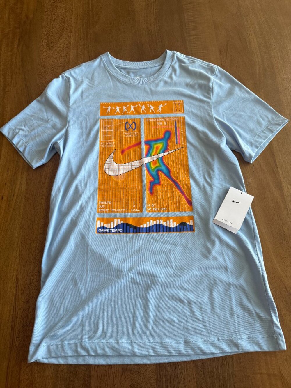 Nike Court Tee Shirt Mens Tennis Dri-FIT Size S NWT